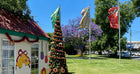 Christmas Season Flags & Signage