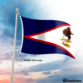 American Samoa flag header with loops