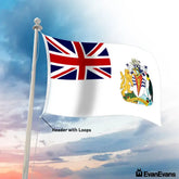 British Antarctic Territory flag header with loops