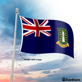 British Virgin Islands flag header with loops