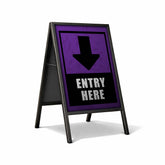 Events A-Frame Sign - Entry Marker