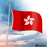 Hong Kong flag header with loops