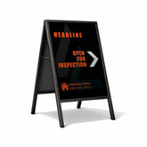 Real Estate A-Frame Sign - Inspection Today
