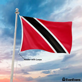 Trinidad and Tobago flag header with loops