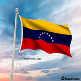 Venezuela flag header with loops