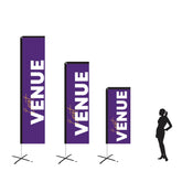 Venue PURPLE RECTANGLE flag