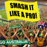 smash it like a pro sporting flag