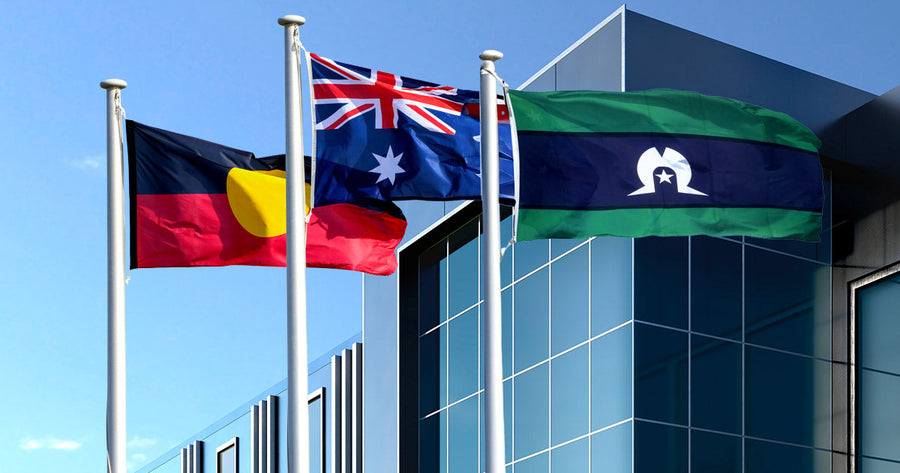 Australian Aboriginal Torres Strait Islander flag