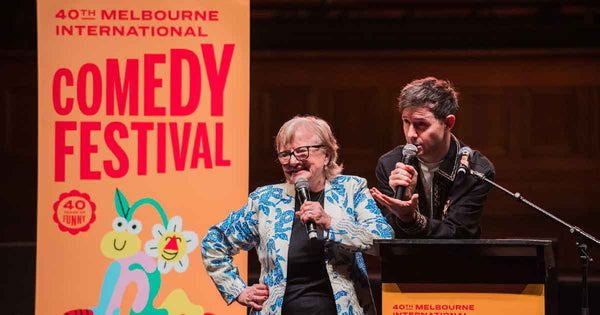 Event Signage for Festivals in Melbourne: Comedy Festival Multi-Venue Branding Project