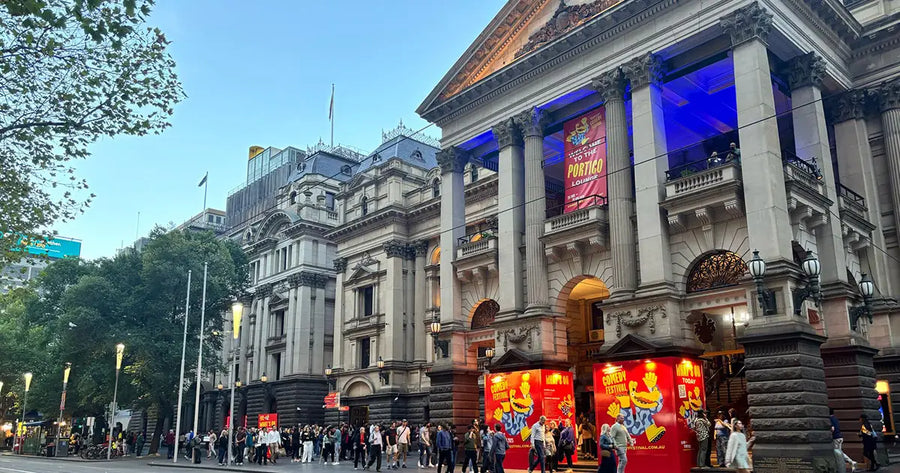 Commedy Festival Signage