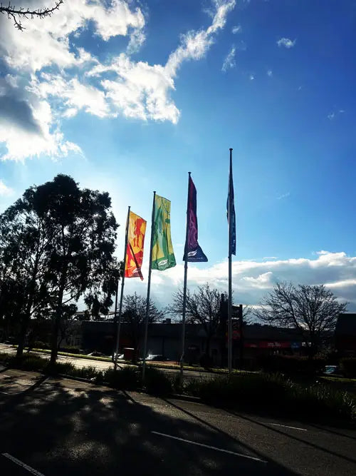 Maningham Council Banner Great View | Custom signage by Evan Evans Australia
