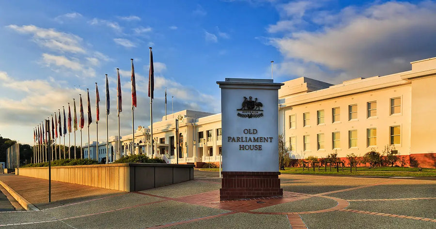 Museum of Australian Democracy at Old Parliament House customflags