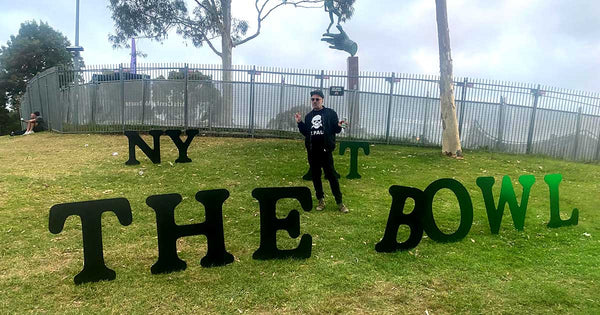 New Year at the Bowl Event Signage