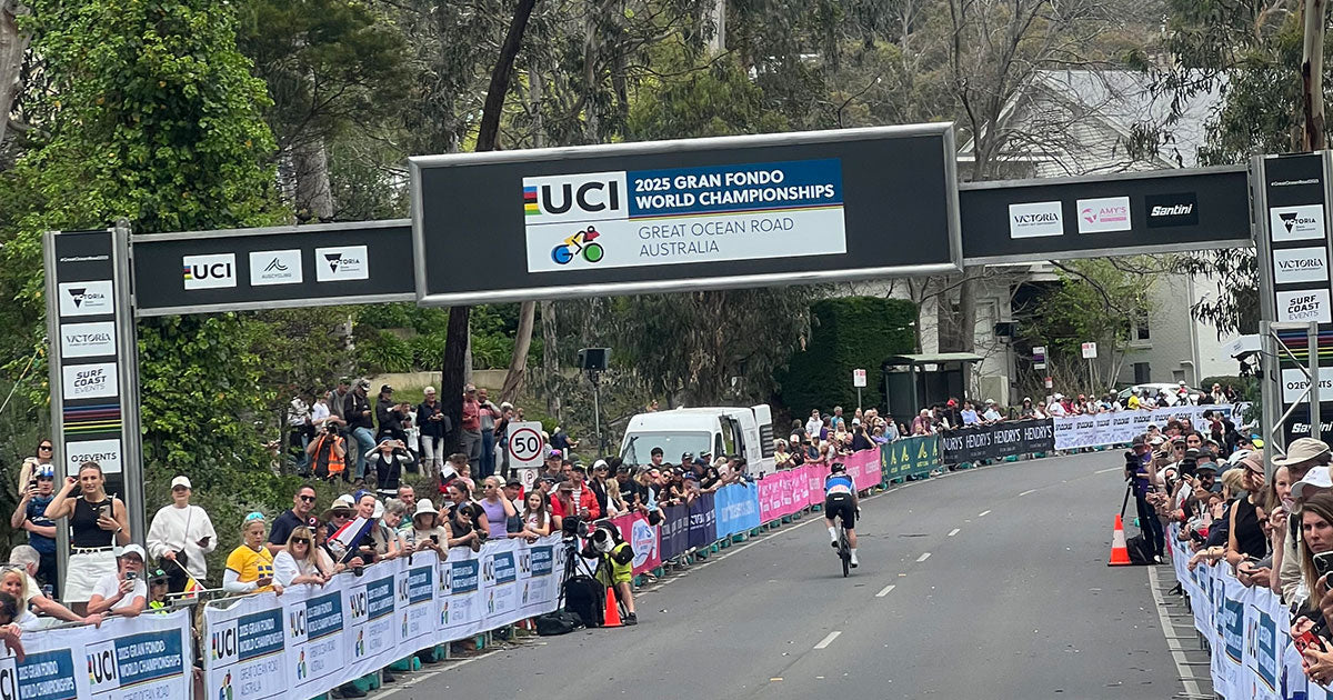 UCI Gran Fono | Custom signage by Evan Evans Australia