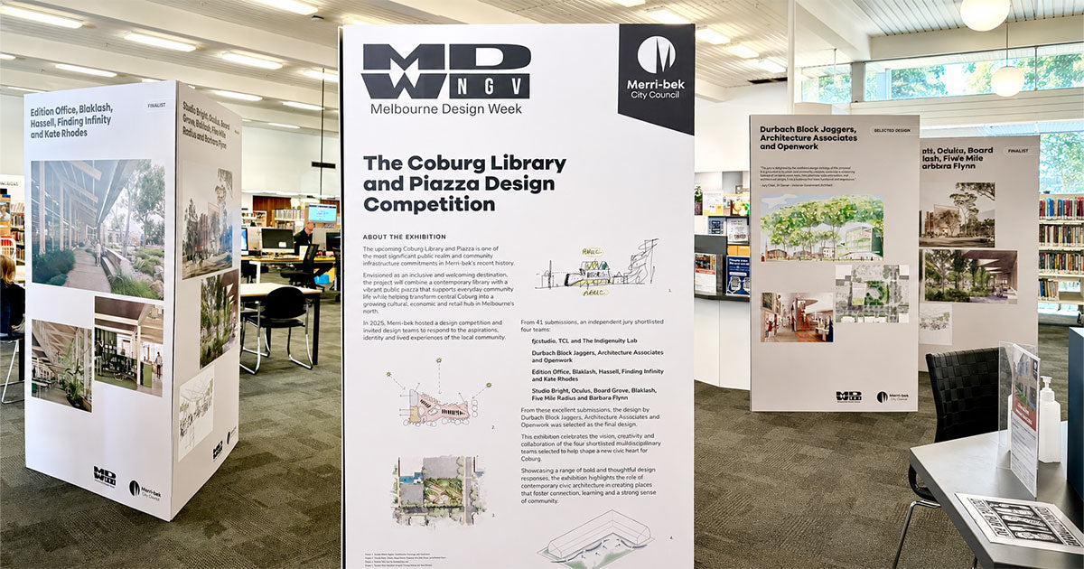 Custom Corflute Pillar Panels for Merri-Bek City Council | Custom signage by Evan Evans Australia