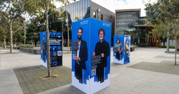 Custom ReFrame Fabric Display Frames for Monash Open Day