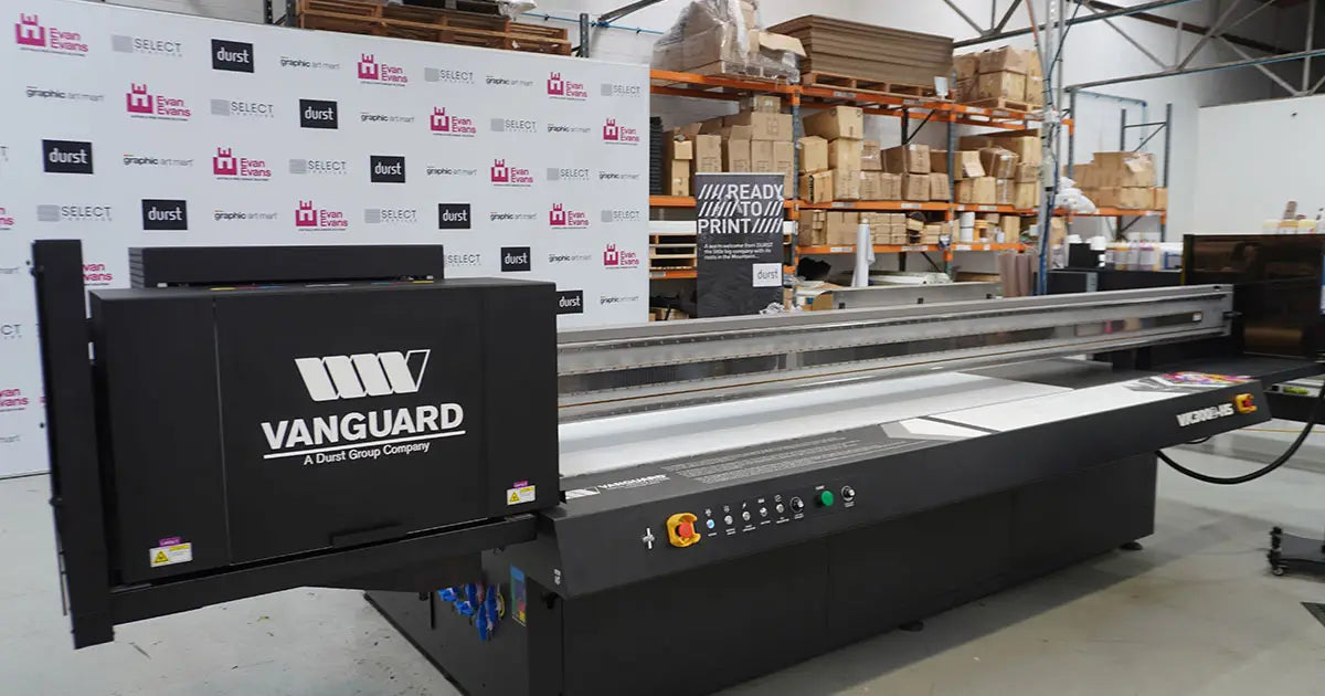 vanguard open house | Custom signage by Evan Evans Australia