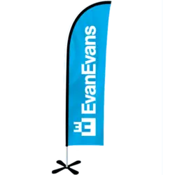 JBM feather flag EvansEvans