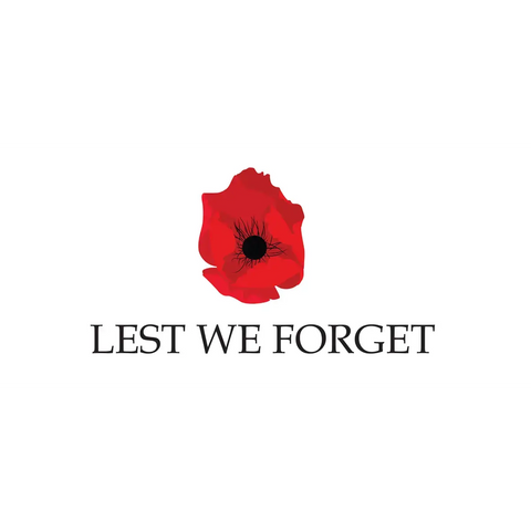 ANZAC Day Flag lest we forget 1