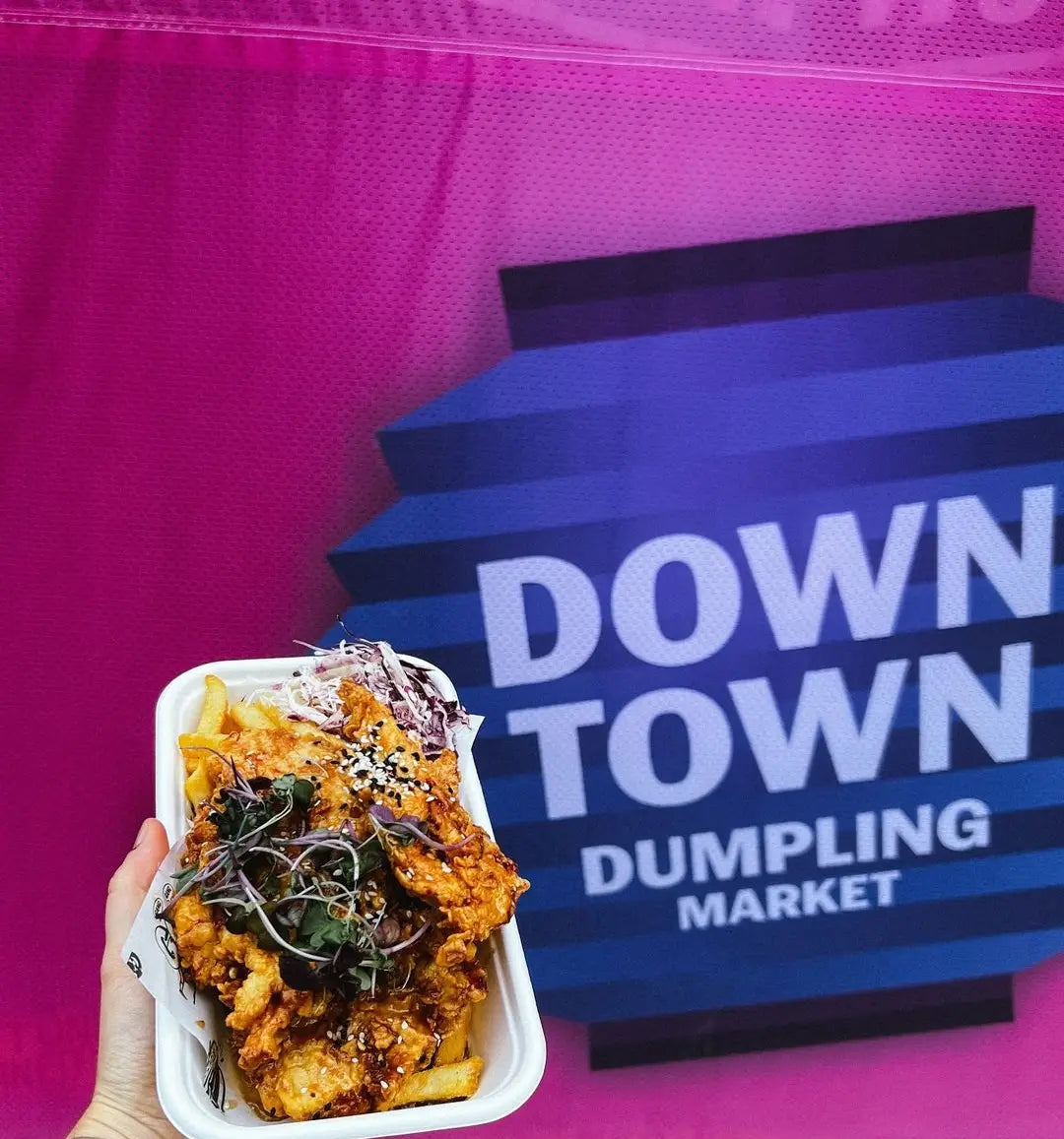 Airtex Banner (Fence mesh) Dumplin Market 2