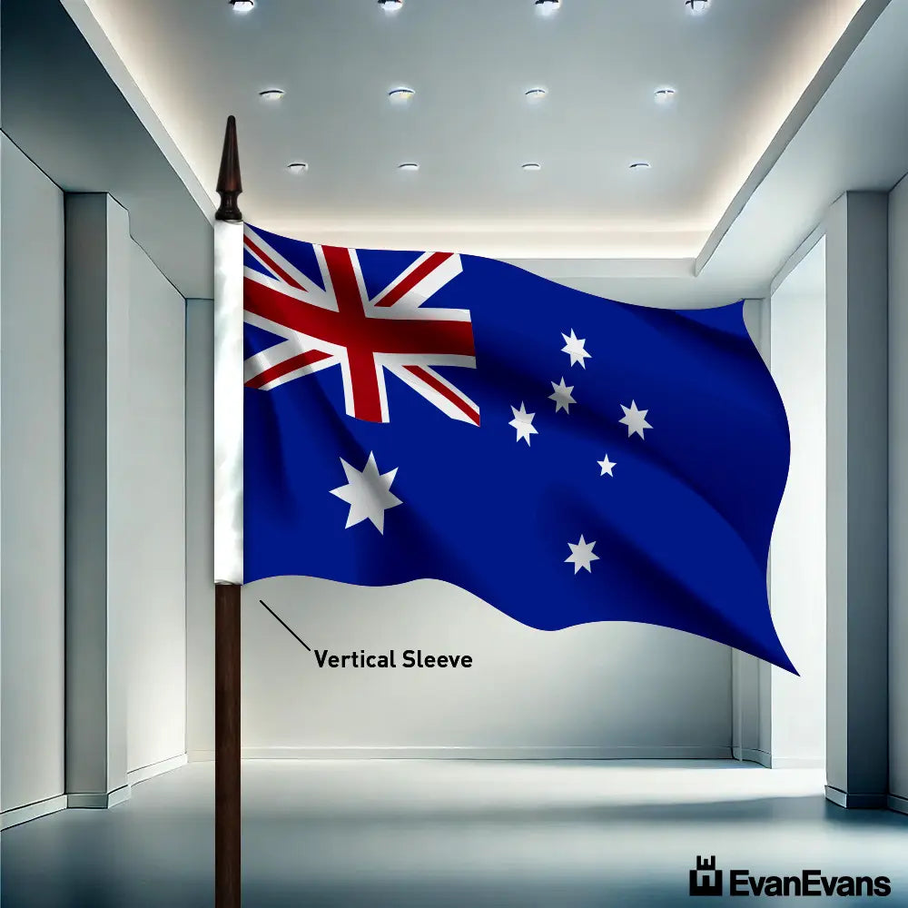 Australia flag vertical sleeve