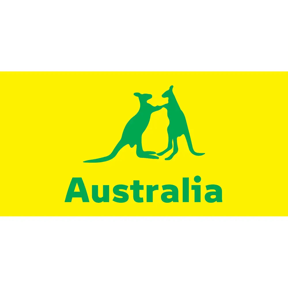 Australia gold yellow kangaroo
