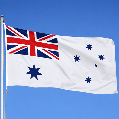 Australian White Ensign Flag
