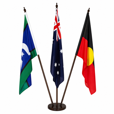 Wooden Flag Pole Base