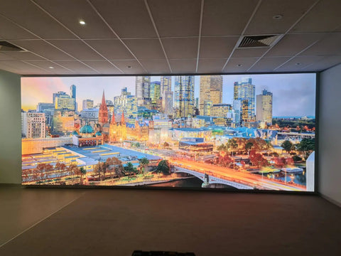 Backlit Fabric Frame & Banner Ansett Aviation Training 1