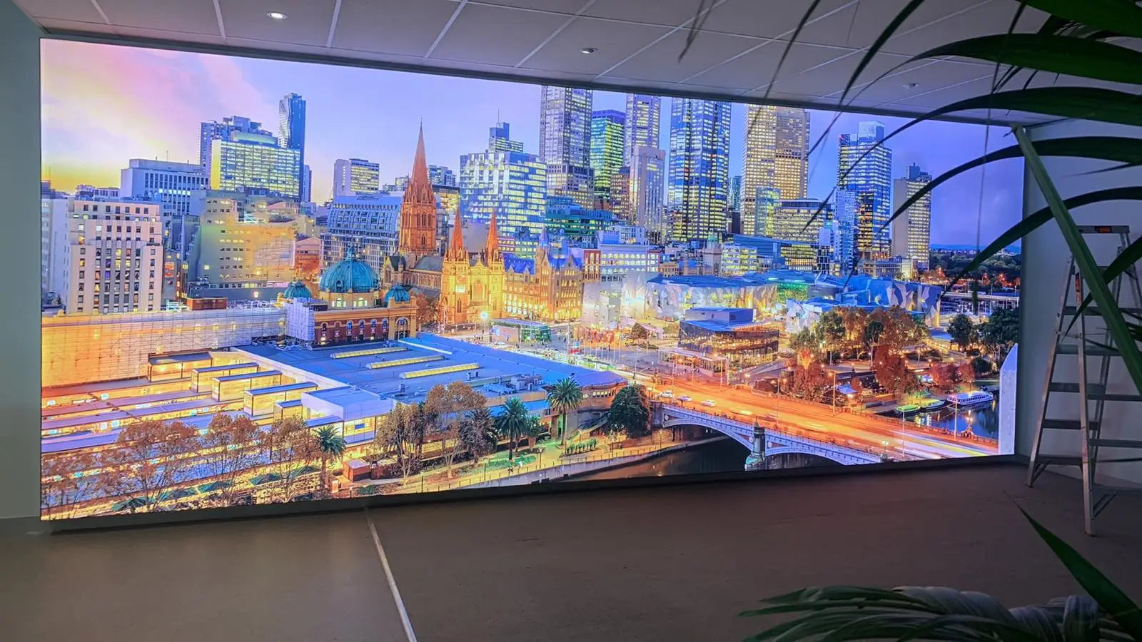 Backlit Fabric Frame & Banner Ansett Aviation Training 3