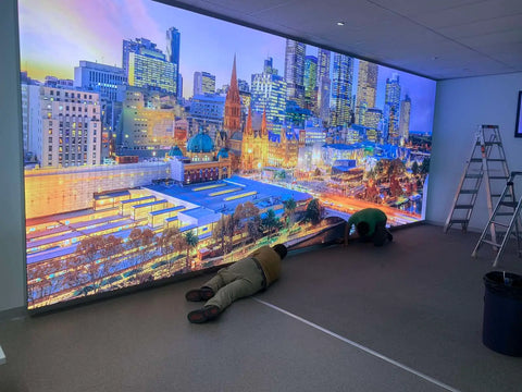 Backlit Fabric Frame & Banner Ansett Aviation Training 6