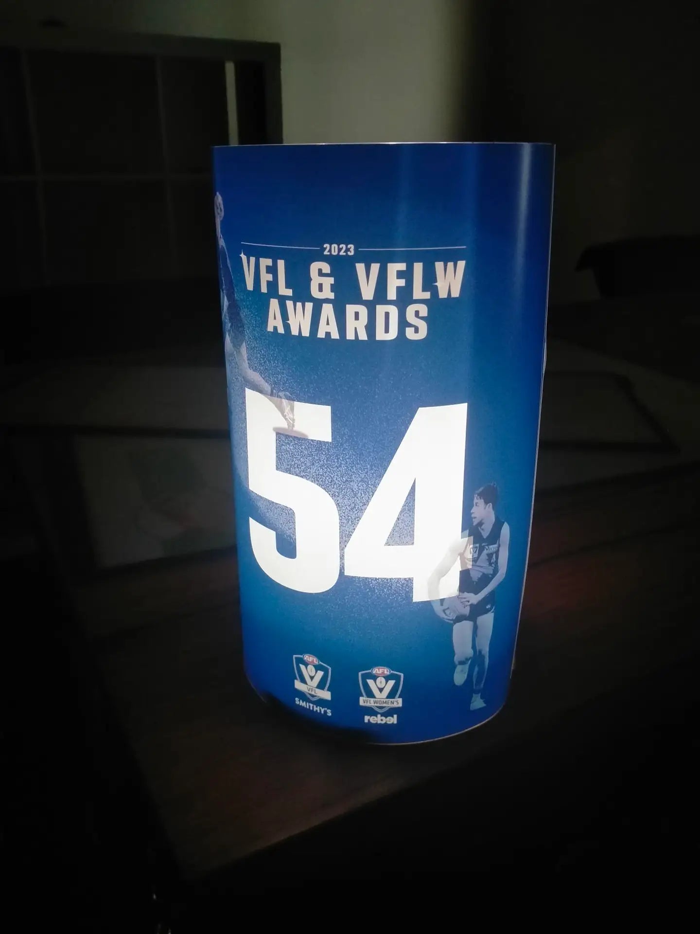 Backlit Sign Table Centre (VFL)