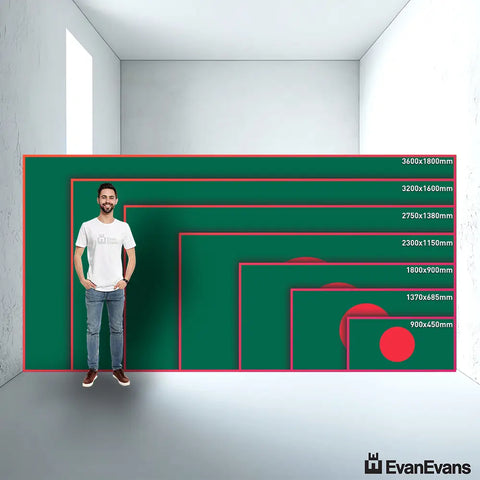 Bangladesh flag size guide comparison