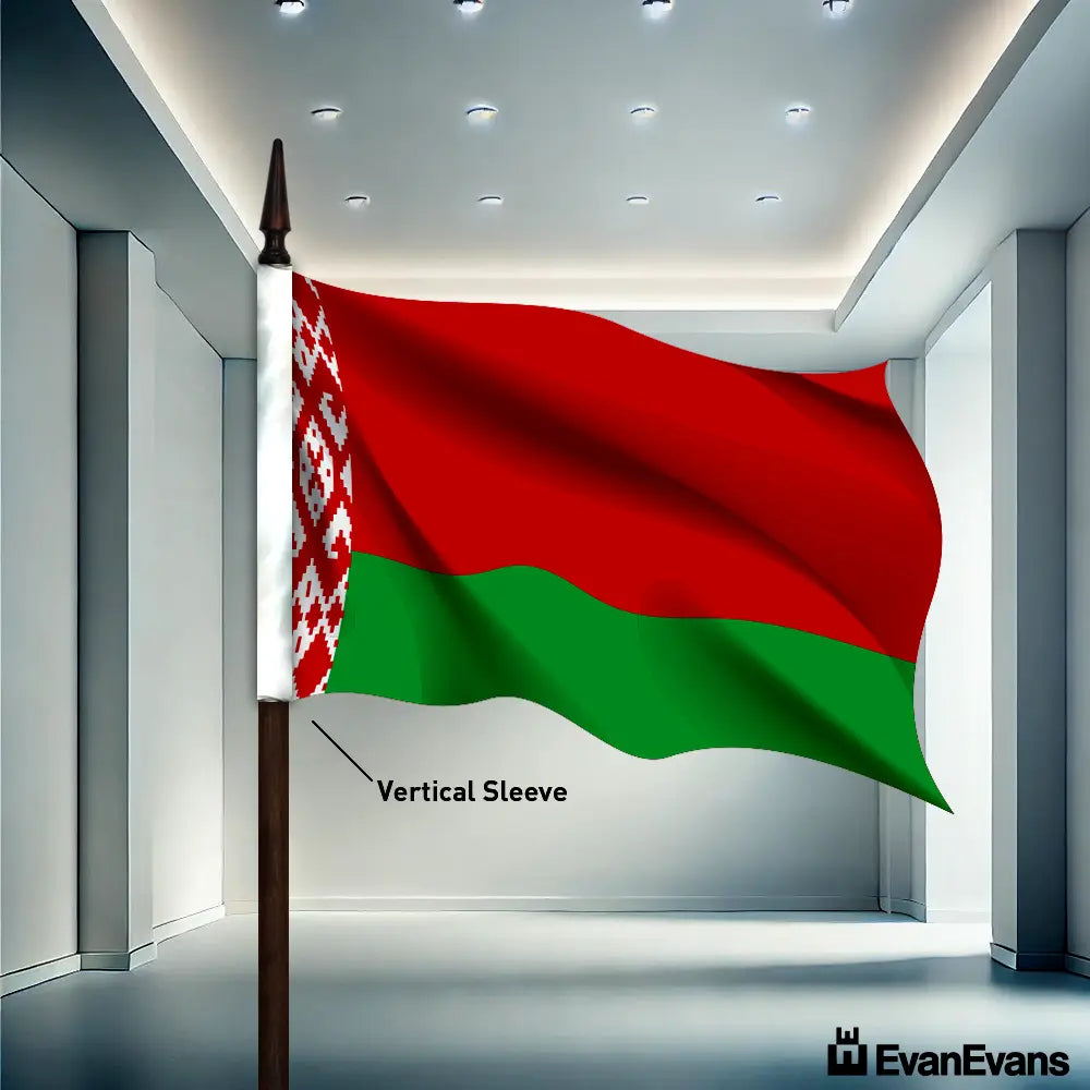 Belarus flag vertical sleeve
