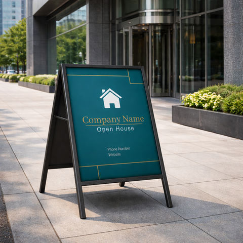 Real Estate A-Frame Sign