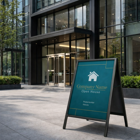 Real Estate A-Frame Sign