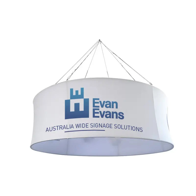 Circle Hanging Exhibition Sign