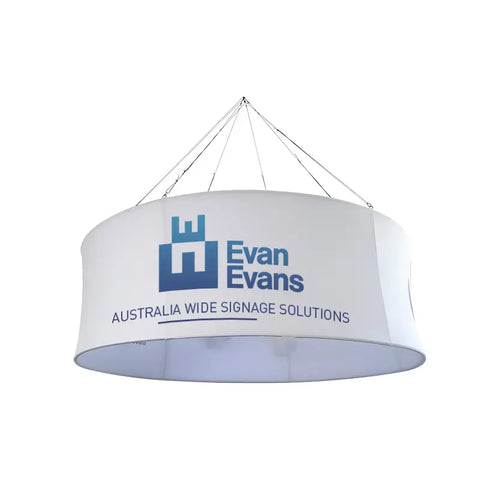 Circle Hanging Exhibition Sign