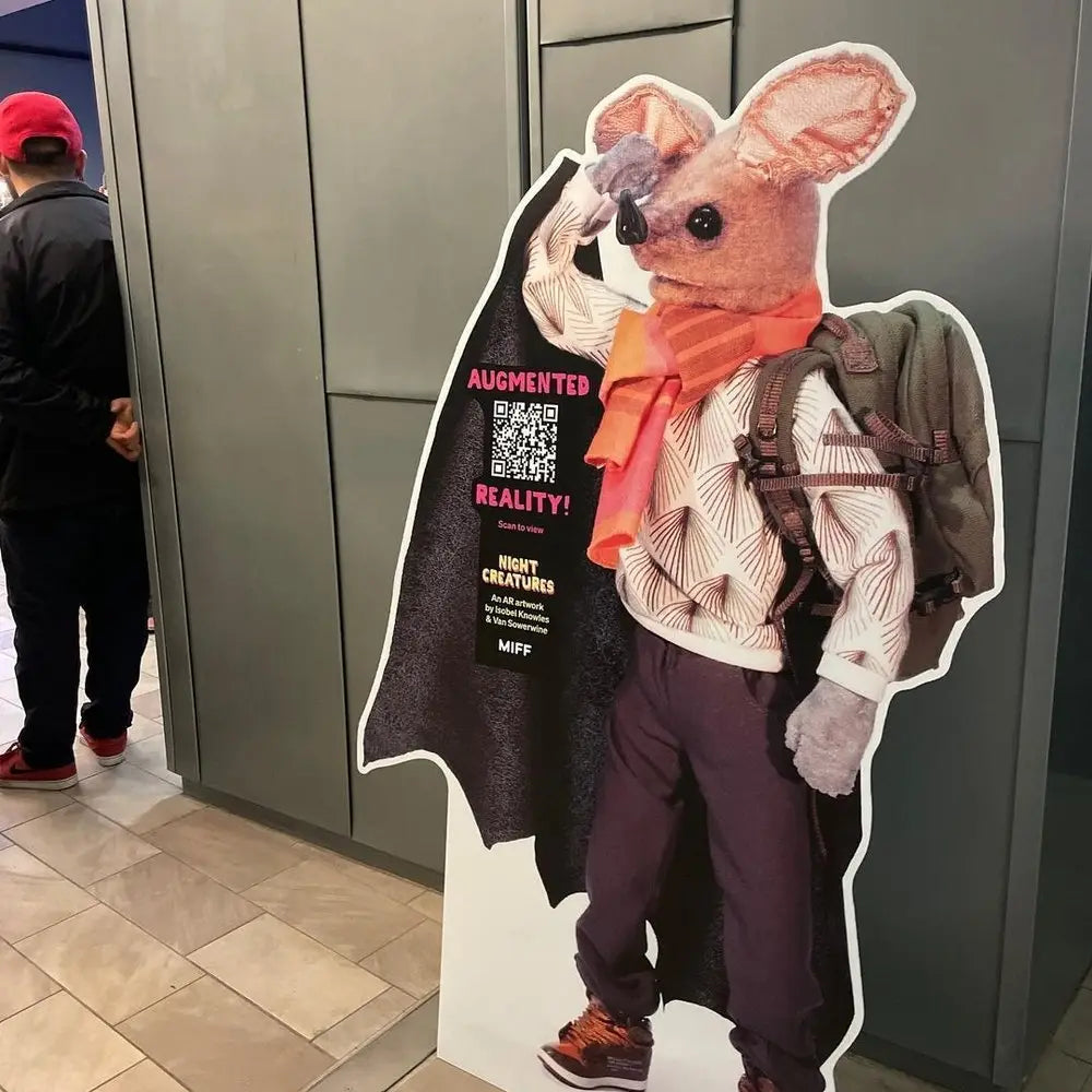 Corflute Poster Strut On Night Creatures 1000x1000