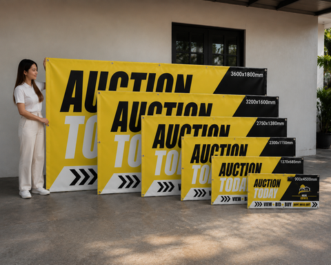 Custom Flag – Auction Day Flags