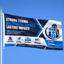Custom Flag – Corporate Event Promotion