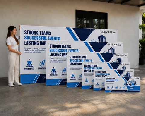 Custom Flag – Corporate Event Promotion