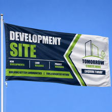 Custom Flag – Development Site Marketing