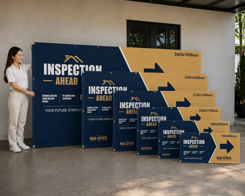 Custom Flag – Directional Inspection Flags