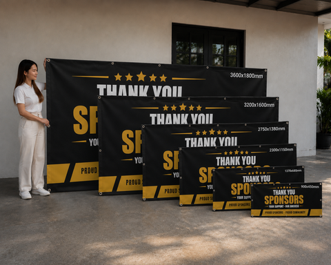 Custom Flag – Sponsorship Display Flags