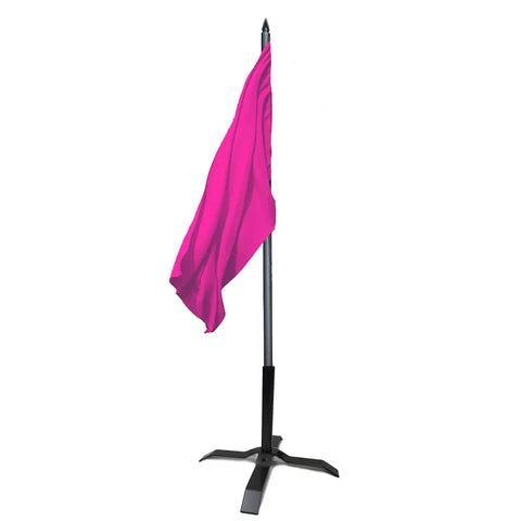 EE Presentation poles 1 flag base with flag