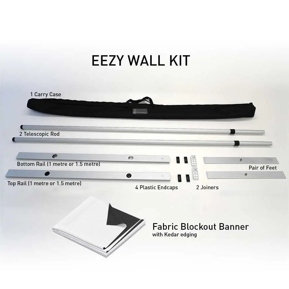 EEZY Wall Kit Flat lay
