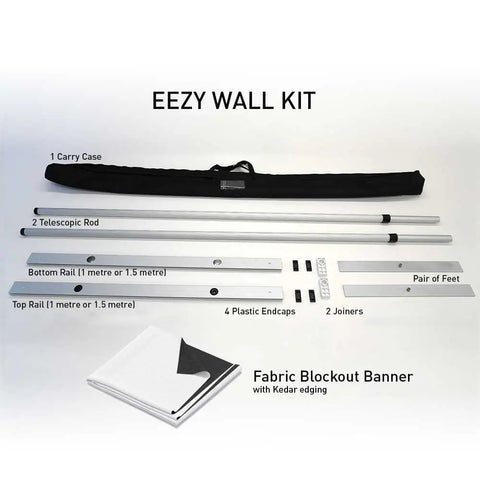 EEZY Wall Kit Flat lay