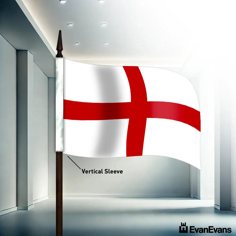 England flag vertical sleeve