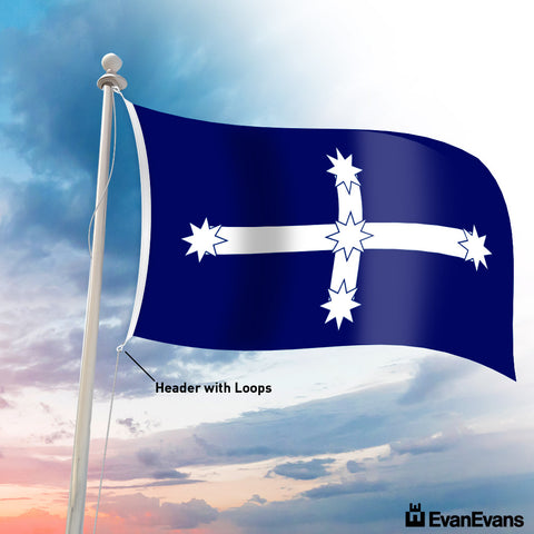 Knitted Polyester Eureka Flag